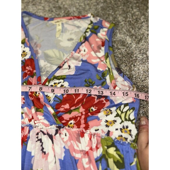 Matilda Jane Tunic Tank Sleeveless Top M  Modal‎ Floral Feminine Garden - Picture 5 of 5